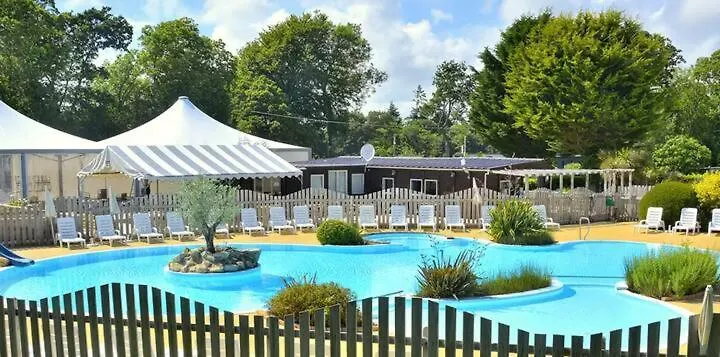 캠프장 Camping Paradis Du Quinquis - 4 Etoiles - Location Estivale En Finistere Sud 크로하스칼노엣